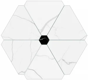 Декоративный элемент 41zero42 Mate Kyoto Bianco 54x59 матовый
