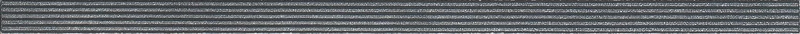 Бордюр Ariana Materia Listello Lava Impero 7009627 2,5x60 матовый