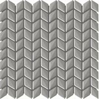 Мозаика Ibero Materika Mosaico Smart Dark Grey 29,6x31 матовая