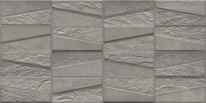 Декоративный элемент Ibero Materika Tektonia Dark Grey 31,6x63,5 матовый