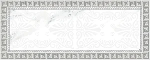 Декоративный элемент Mayolica Berlin Decor Negro 28x70 матовый