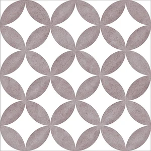 Плитка Mayolica District Circles Silver Grey 20x20 матовая