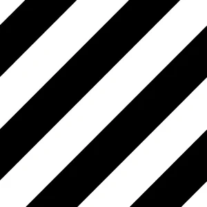 Плитка Mayolica District Lines Black 20x20 матовая