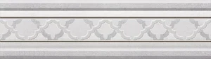 Бордюр Mayolica Montreal Cenefa Blanco 8x28 глянцевый
