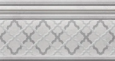 Бордюр Mayolica Montreal Zocalo Blanco 15x28 глянцевый