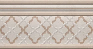 Бордюр Mayolica Montreal Zocalo Ivory 15x28 глянцевый