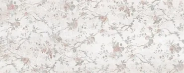 Декоративный элемент Mayolica Royal Decor White 28x70 матовый