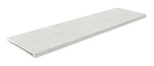Ступень Mayor Cements Snow Peldano Recto 33x120 матовая