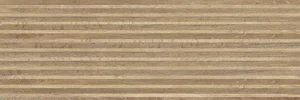 Плитка Meissen Japandi коричневый рельеф A16488 25x75 матовая