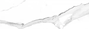 Плитка Meissen White Stream белый A16492 25x75 глянцевая