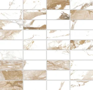 Мозаика Meissen Wild Chic белый A16678 30x30 глянцевая