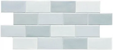 Плитка Grazia Melange Light Blue MM3 6,5x13 глянцевая