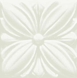 Вставка Grazia Melange Tozzetto Alloro Milk TA1 6,5x6,5 глянцевая