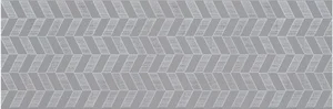 Декоративный элемент Supergres Melody Grey Decoro Geometrico MGDG 25x75 глянцевый