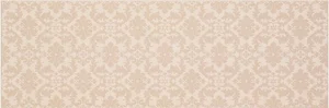 Декоративный элемент Supergres Melody Ivory Decoro Damasco MIDD 25x75 глянцевый