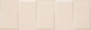 Плитка Supergres Melody Ivory Struttura MIST 25x75 глянцевая