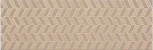 Декоративный элемент Supergres Melody Toffee Decoro Geometrico MEDG 25x75 глянцевый