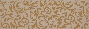 Декоративный элемент Supergres Melody Toffee Decoro Ramage MTRG 25x75 глянцевый