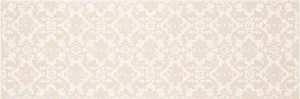 Декоративный элемент Supergres Melody White Decoro Damasco MWDD 25x75 глянцевый