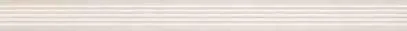 Бордюр Supergres Melody White Listello Righe MWLR 25x75 глянцевый