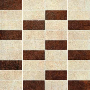 Мозаика Ariana Metalgres Muretto Mix Bronzo/Beige 30x30 матовая