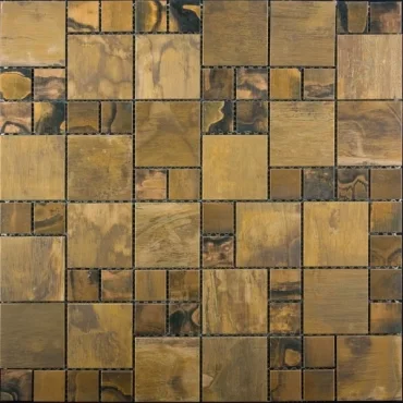 Мозаика Natural Mosaic Metall MM-01 (GTM-01) (Медь) 29,8x29,8 матовая