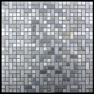Мозаика Natural Mosaic Metall MM-20 (Нержавеющая сталь) 29,8x29,8 глянцевая