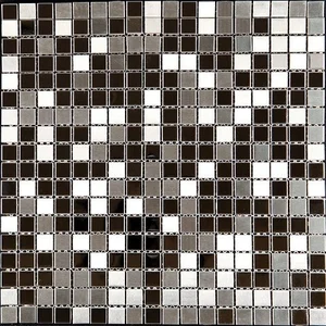 Мозаика Natural Mosaic Metall MM-22 (Нержавеющая сталь) 30x30 глянцевая