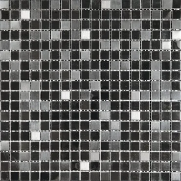 Мозаика Natural Mosaic Metall MM-23 (Нержавеющая сталь) 30x30 глянцевая