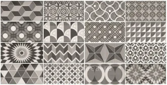 Metro Patchwork B&W