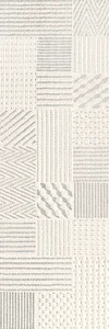 Плитка Sant Agostino Metropaper 3D-01 CSAME3DP01 25x75 матовая