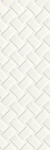 Плитка Sant Agostino Metropaper 3D-02 CSAMEP3D02 25x75 матовая