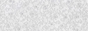 Плитка Metropol Aliza Art White 25x70 матовая