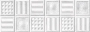 Декоративный элемент Metropol Arc Art Blanco 25x70 матовый