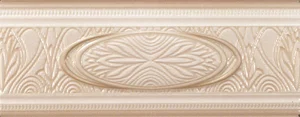 Бордюр Argenta Mila Cornet Cenefa Center Beige 9,5x25 матовый