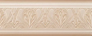 Бордюр Argenta Mila Cornet Cenefa Liner Beige 9,5x25 матовый
