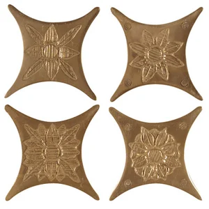 Вставка Azulev Mirage Estrella Charme Bronce 6,7x6,7 глазурованная