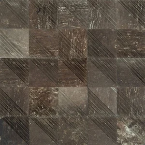 Плитка Mirage CIH8 OLTRENERO Pece Nera Ol 05 Between 20x20 рельефная