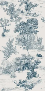 Керамогранит Mirage CAZ4 Papier Maison Blue Pp Sp Sq 60x120 лаппатированный