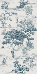 Керамогранит Mirage CBM8 Papier Pap Maison Blue Sp 60x120 лаппатированный