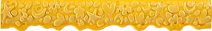Бордюр Pamesa Mold. Agatha Puzle Amarillo 5x40 глянцевый