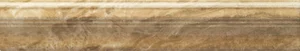 Бордюр Leonardo Moldura Onice Ocre 5x30 матовый