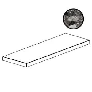 Ступень Monocibec Chiaroscuro Cliff Gradone Angolare Costa Dx/Sx Lev Rett 33x120 полированная