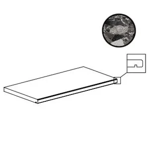 Ступень Monocibec Chiaroscuro Cliff Major Gradone Bor.Costa Gocciola. Grip Rett 20mm 50x100 структурированная