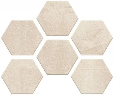 Мозаика Monocibec Thema Dune Esagonetta Mos 92852 30x40 матовая