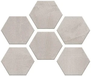 Мозаика Monocibec Thema Steel Esagonetta Mos 92850 30x40 матовая