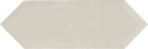 Плитка Monopole Cupidon Light Grey Brillo Bisel 10x30 глянцевая