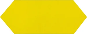 Плитка Monopole Cupidon Limon Brillo Liso 10x30 глянцевая