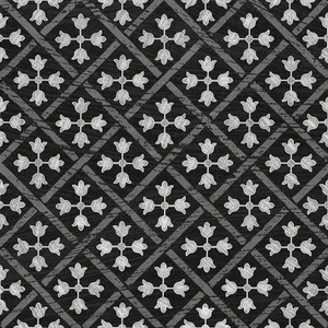 Керамогранит Monopole Guadalupe Black 18,7x18,7 сатинированный