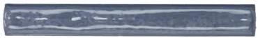 Бордюр Monopole New Country Listelo Deep Blue 2x15 глянцевый